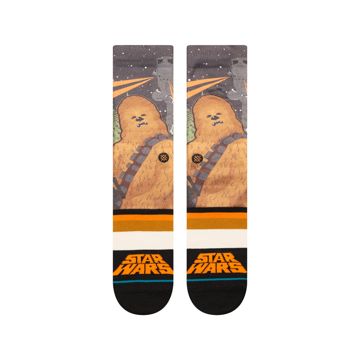 Stance x Star Wars "Chewie By Jaz" Polyester Blend Crew Socks