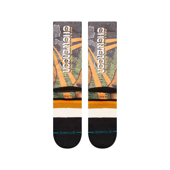 Stance x Star Wars "Chewie By Jaz" Polyester Blend Crew Socks