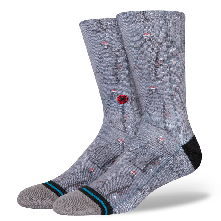 Stance "Happy Holideath" Polyester Blend Crew Socks