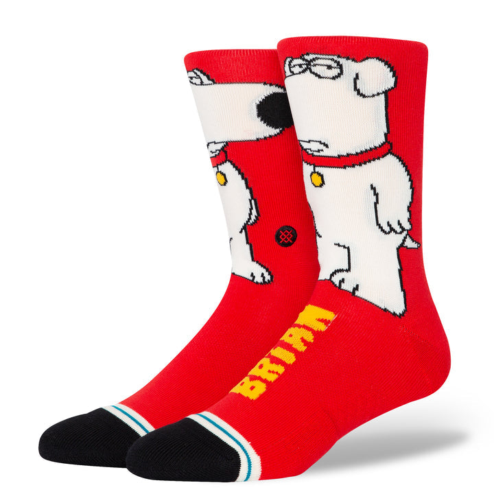 Stance x Family Guy "The Dog" Combed Cotton Blend Crew Socks
