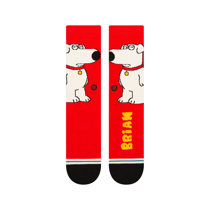Stance x Family Guy "The Dog" Combed Cotton Blend Crew Socks