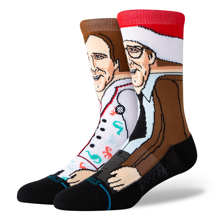 Christmas Vacation x Stance "Griswold" Combed Cotton Blend Crew Socks