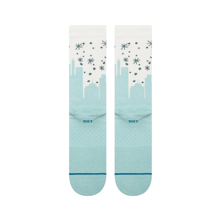 Elf x Stance "Big City Elf" Combed Cotton Blend Crew Socks