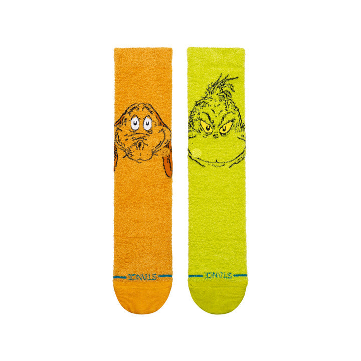 Stance x The Grinch "Grinch and Max" Crew Socks