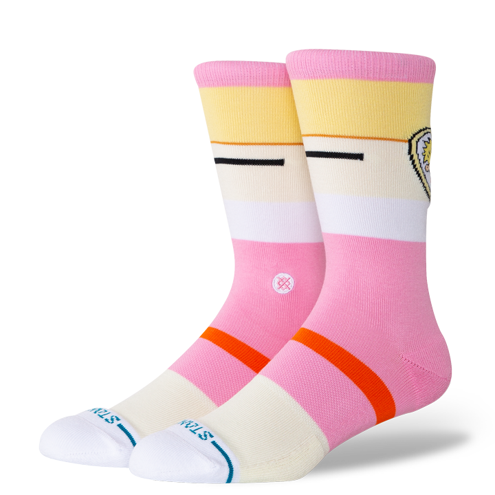 Hey Arnold! x Stance Combed Cotton Blend Crew Socks