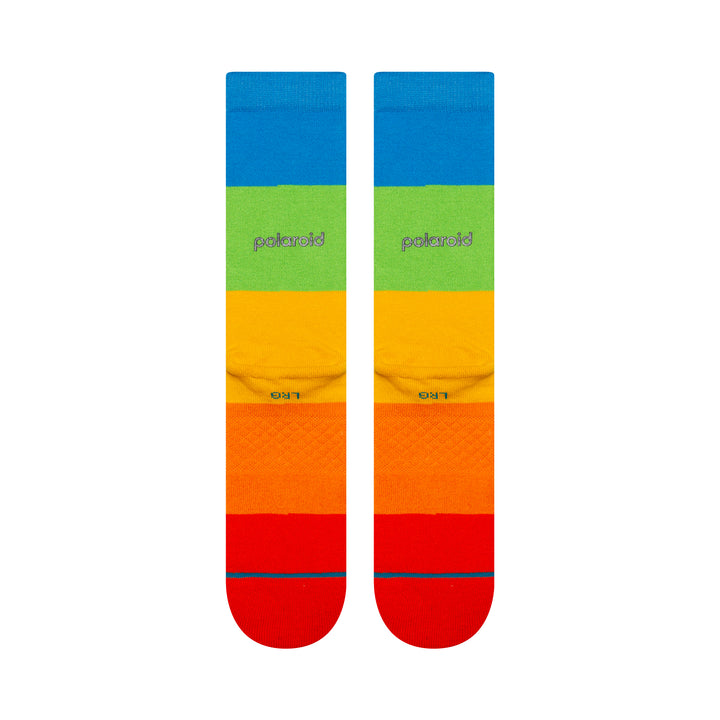 Polaroid x Stance "Snapshot" Cotton Crew Socks by Stance