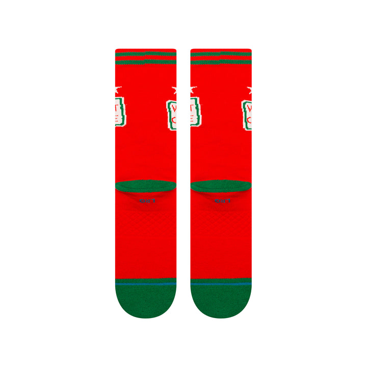 Elf x Stance "Worlds Best" Combed Cotton Blend Crew Socks