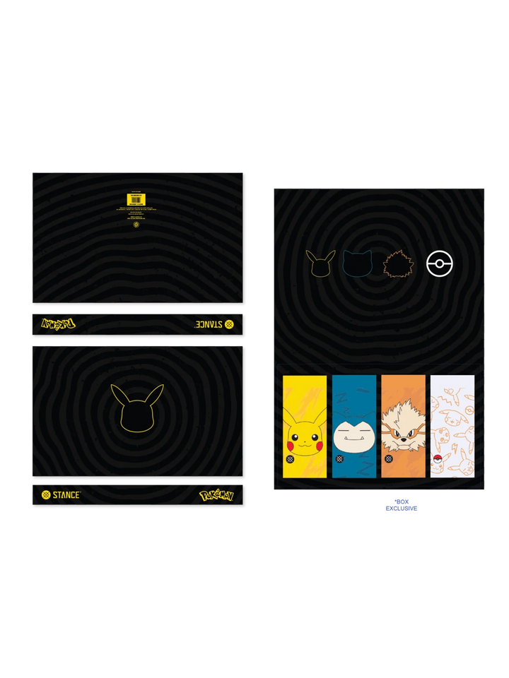 Stance x Pokemon "Trainer" Combed Cotton Crew Socks Box Set