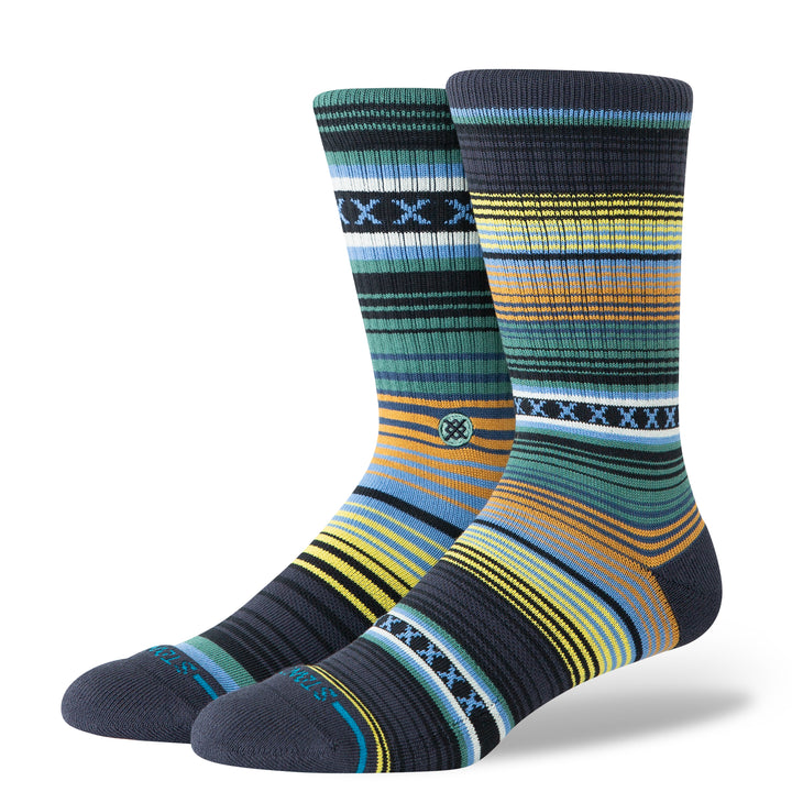 Chaussettes en coton peigné à rayures « Curren ST » de Stance 