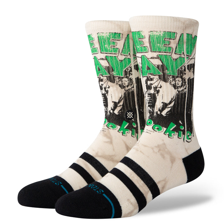 Chaussettes mi-mollet en coton peigné Stance x Green Day « 1994 Crew » 