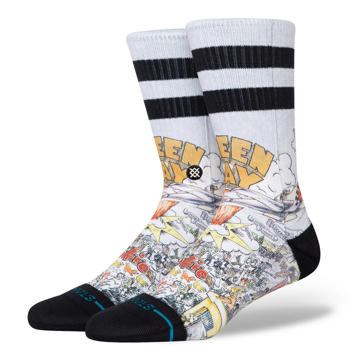 Chaussettes mi-mollet « Basket Case » de Stance x Green Day 