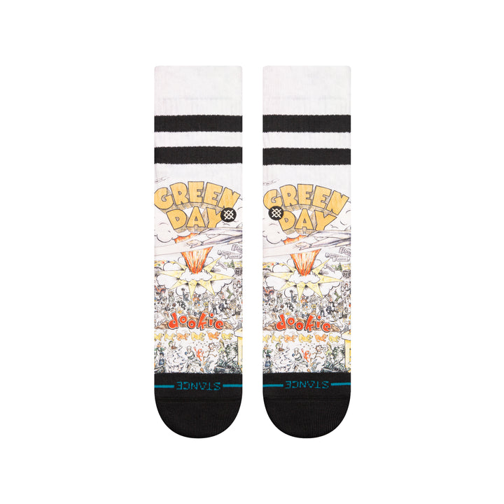 Chaussettes mi-mollet « Basket Case » de Stance x Green Day 