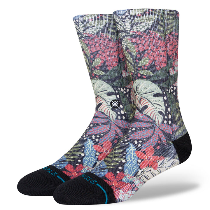 Stance "Seacret Garden" Polyester Blend Crew Socks