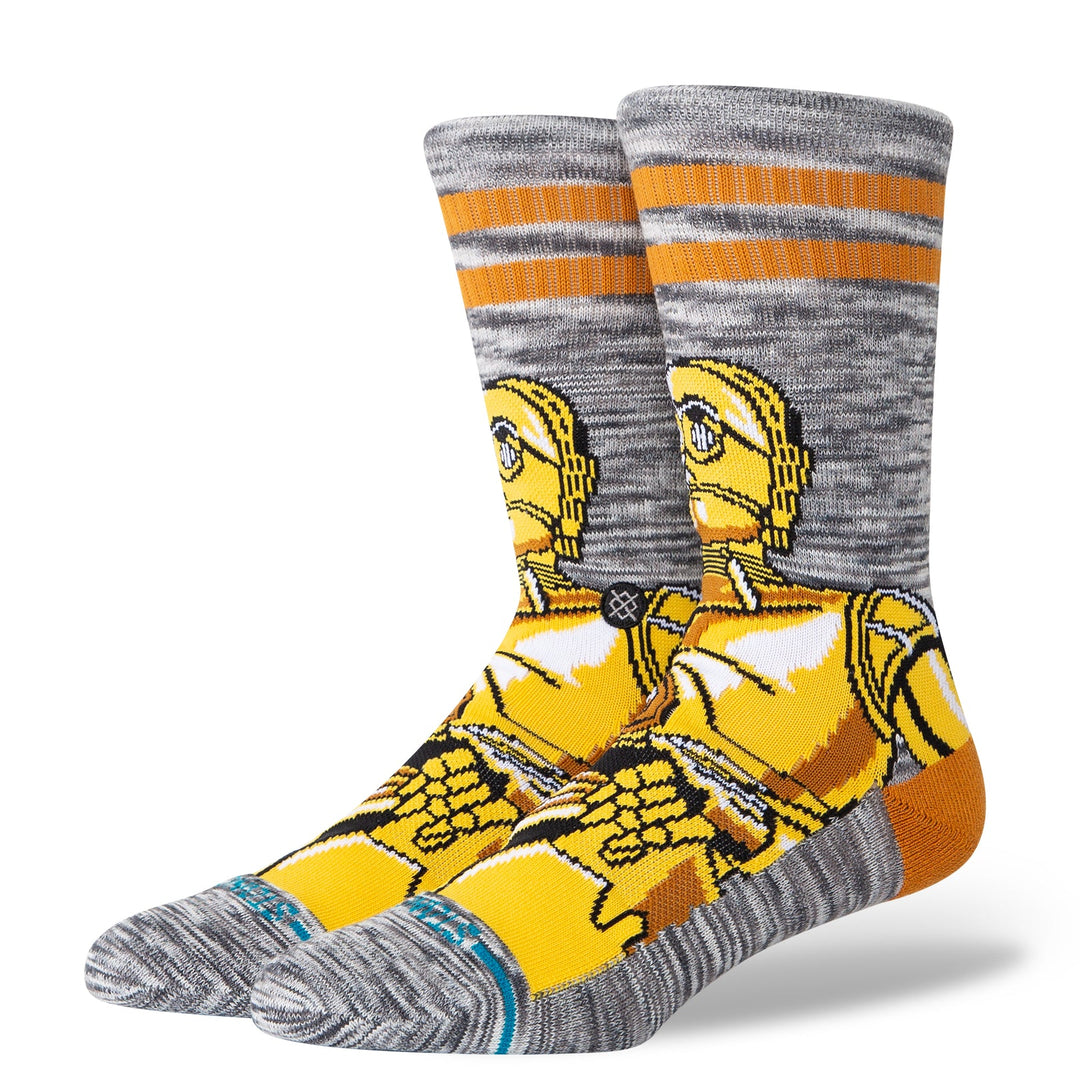 Stance x Star Wars Combed Cotton Blend Crew Socks