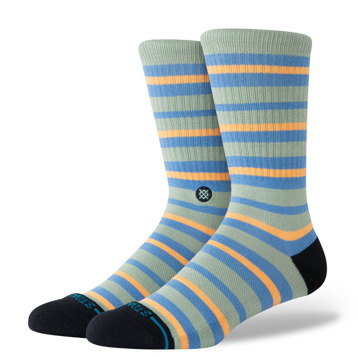 "Brett" Combed Cotton Crew Socks by Stance