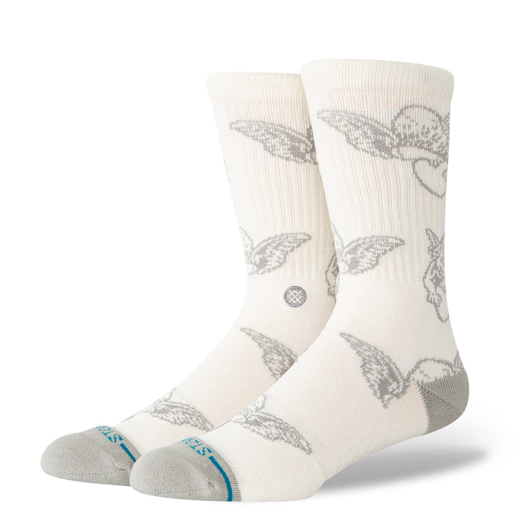 "Cherub" Combed Cotton Crew Socks by Stance