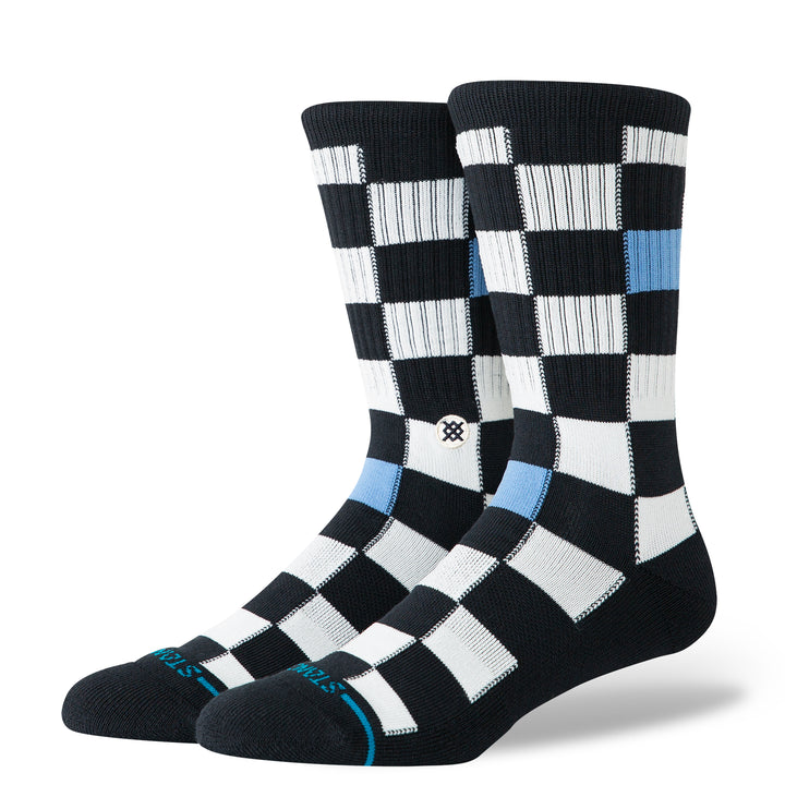 "Chef Checkers" Combed Cotton Blend Socks by Stance