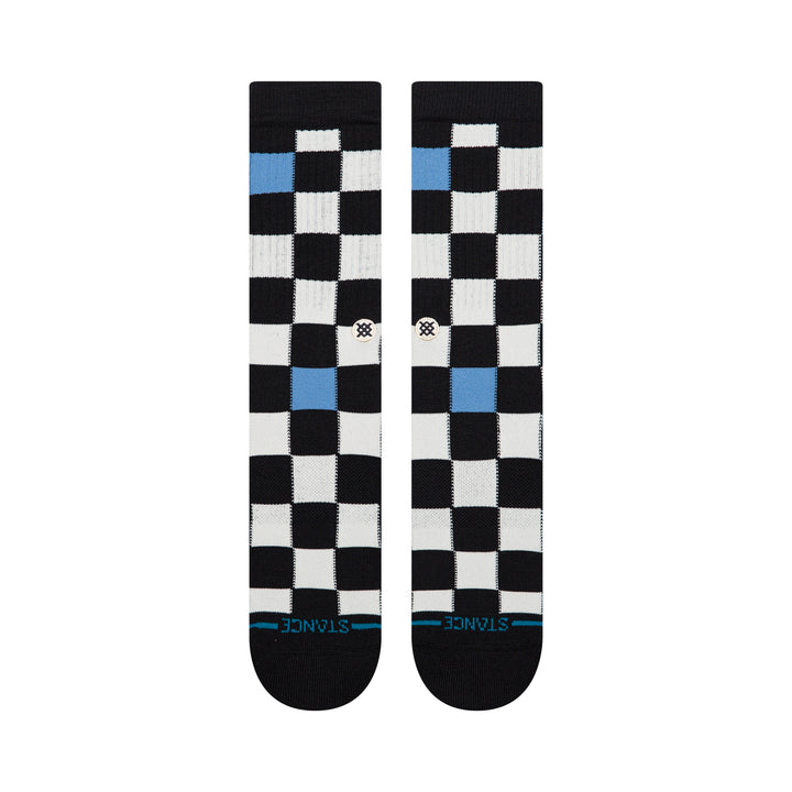 "Chef Checkers" Combed Cotton Blend Socks by Stance