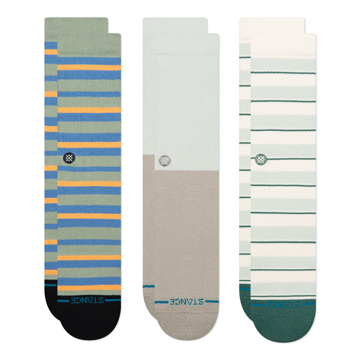 Lot de 3 paires de chaussettes en coton peigné Stance « Icon » 