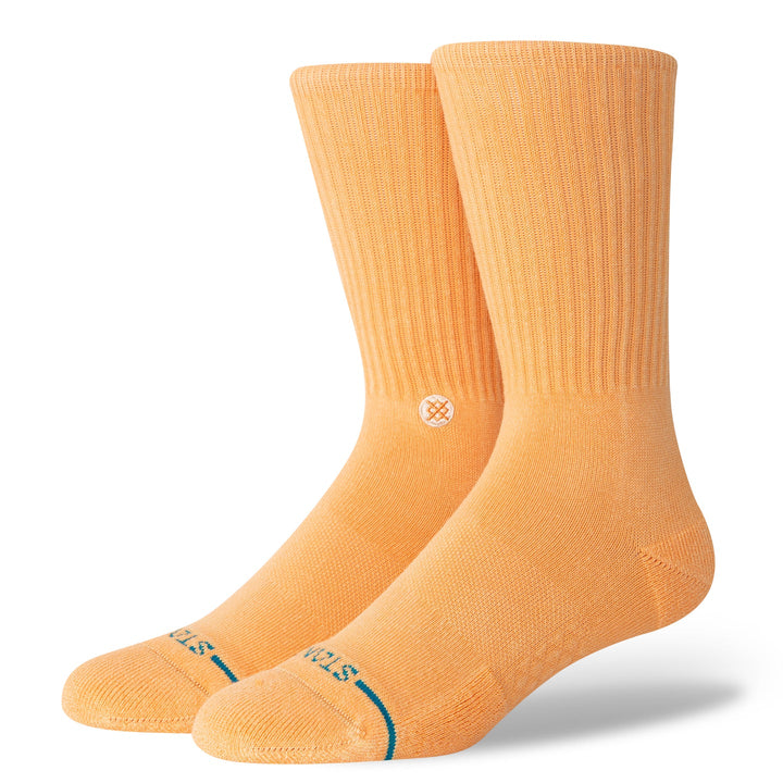 Stance "Icon Washed" Combed Cotton Blend Crew Socks