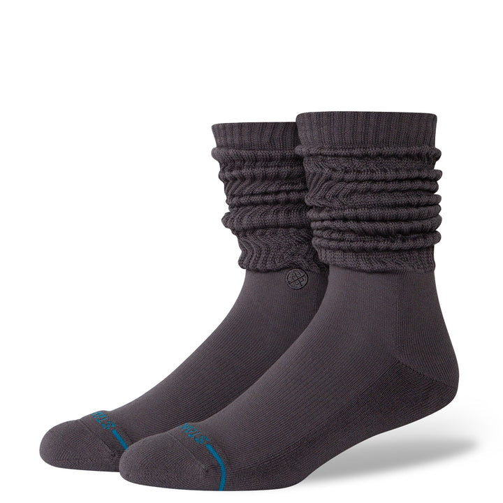 "Icon Slouch" Combed Cotton Blend Crew Socks by Stance