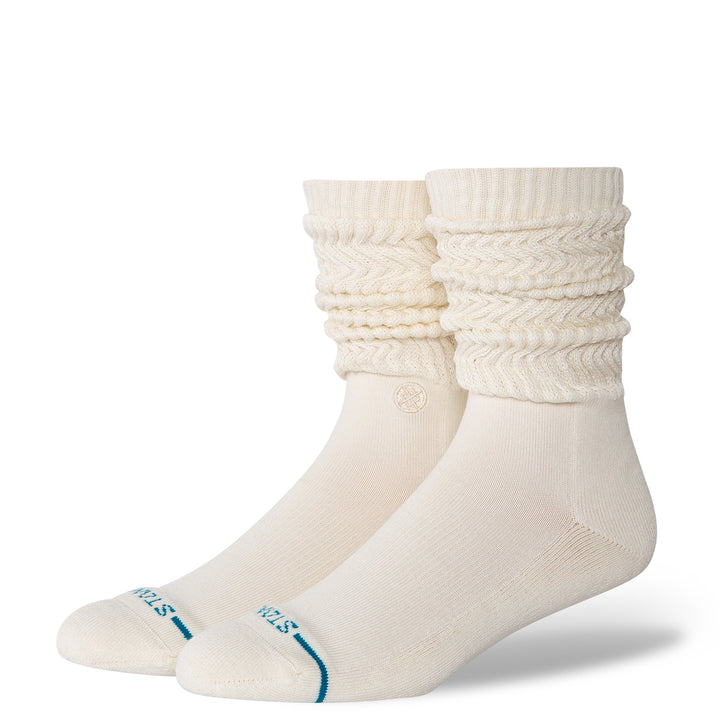 "Icon Slouch" Combed Cotton Blend Crew Socks by Stance