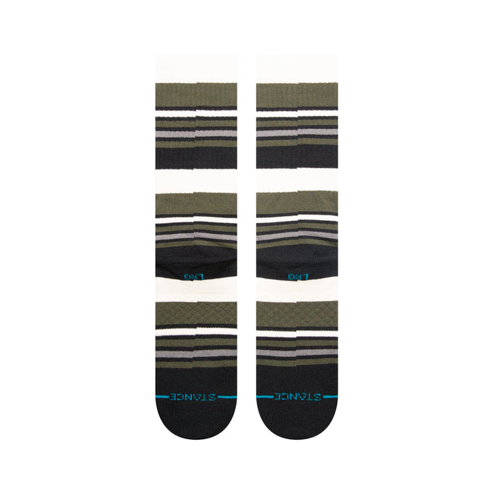 Stance "Mossy" Combed Cotton Blend Crew Socks