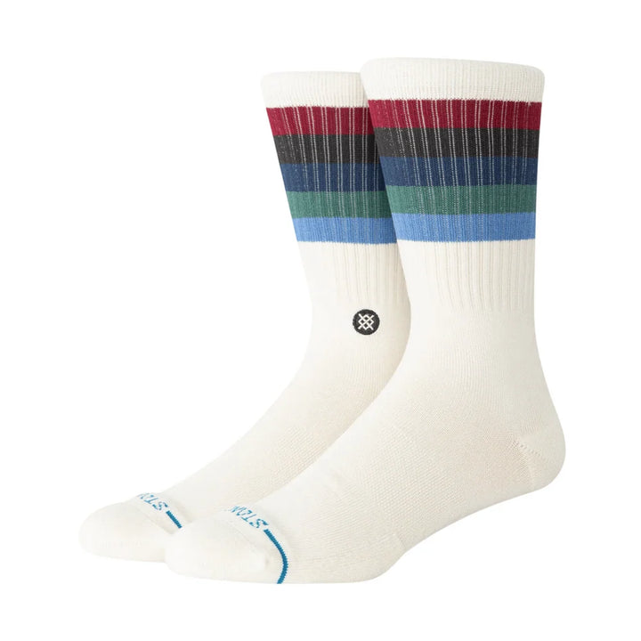 "Maliboo" Combed Cotton Blend Crew Socks by Stance