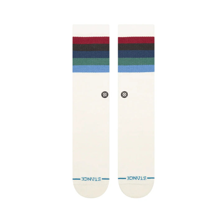 "Maliboo" Combed Cotton Blend Crew Socks by Stance