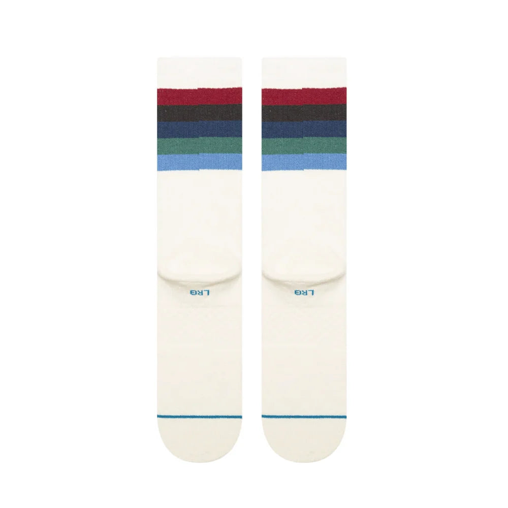 "Maliboo" Combed Cotton Blend Crew Socks by Stance