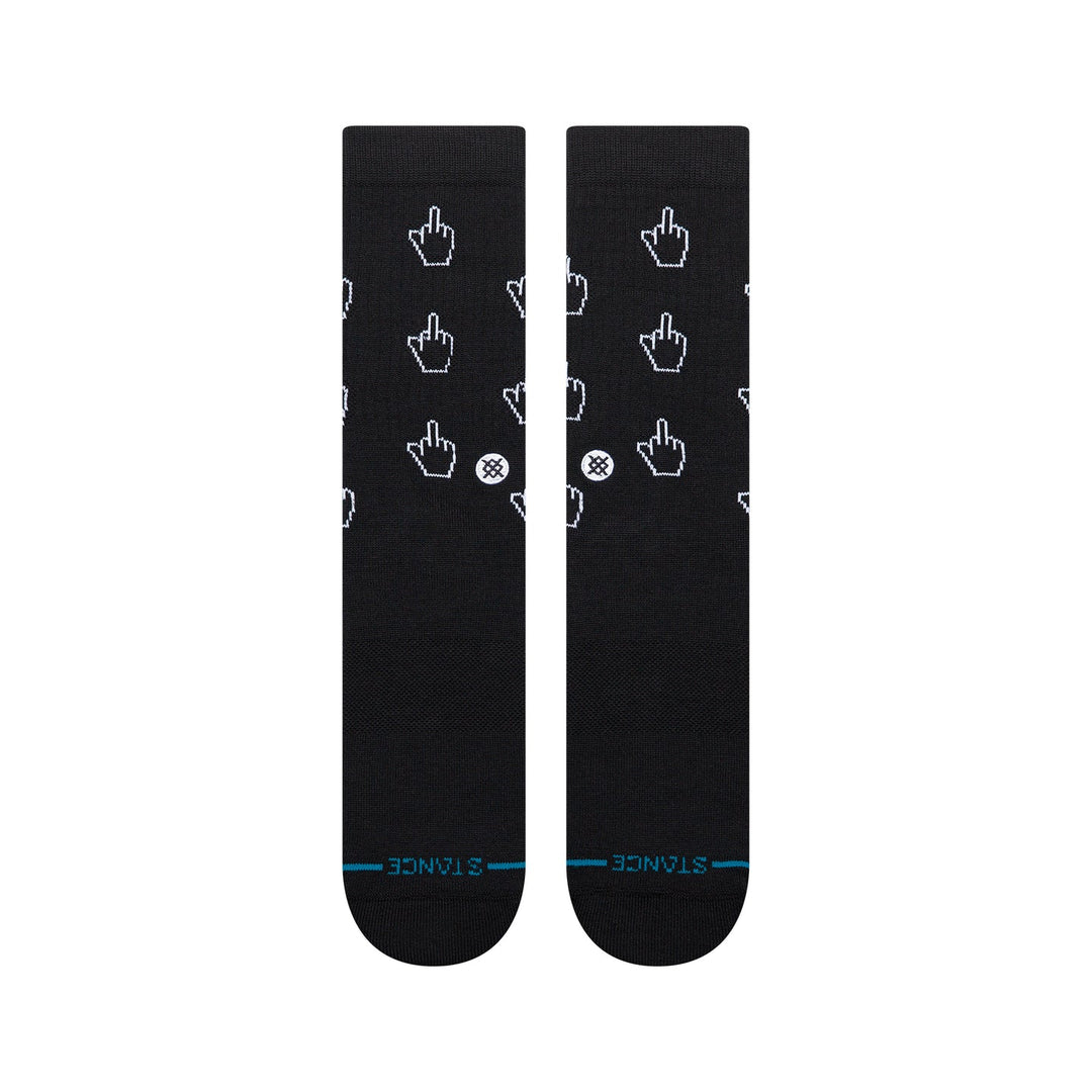 "Cursor" Combed Cotton Blend Socks by Stance