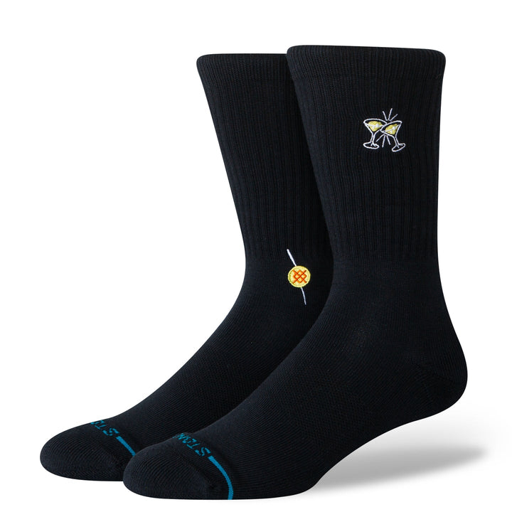 "Extra Dirty" Combed Cotton Crew Socks by Stance