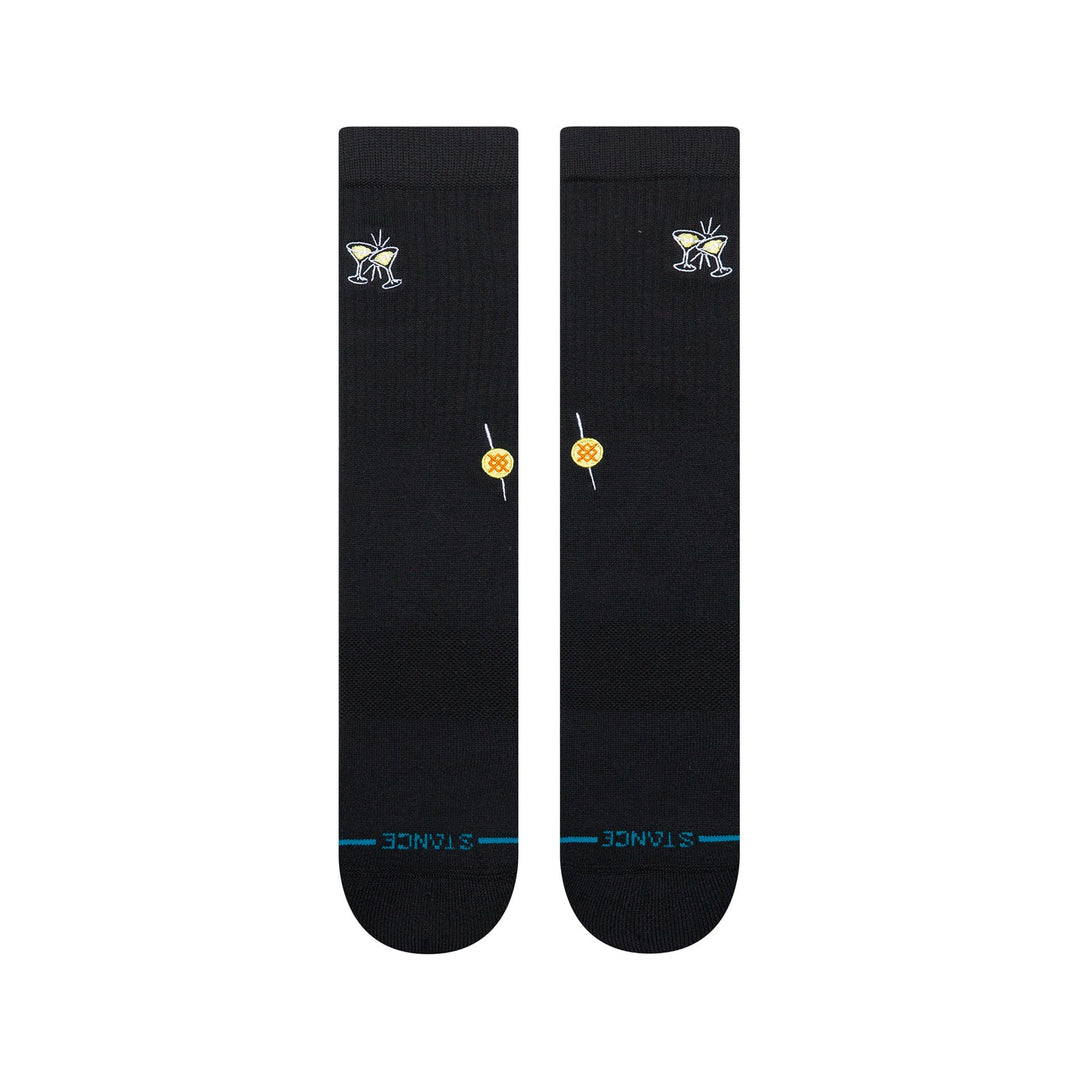 "Extra Dirty" Combed Cotton Crew Socks by Stance