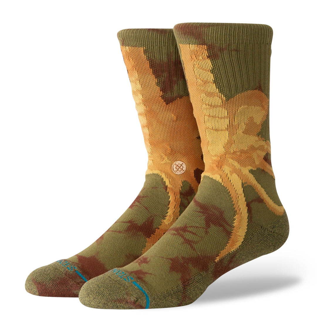 "Alien x Stance Face Hugger" Crew Socks by Stance