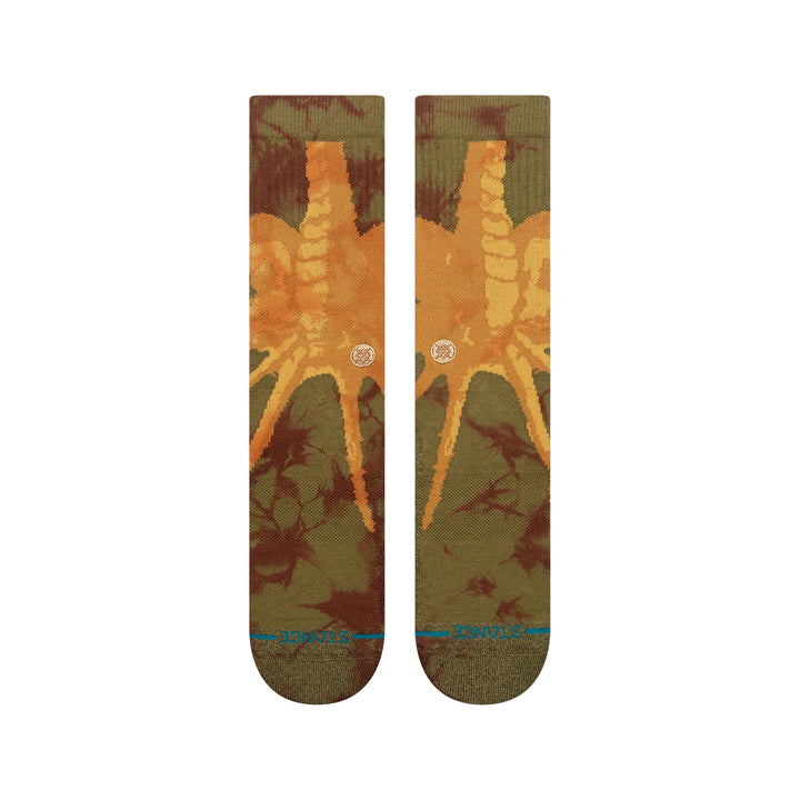 "Alien x Stance Face Hugger" Crew Socks by Stance