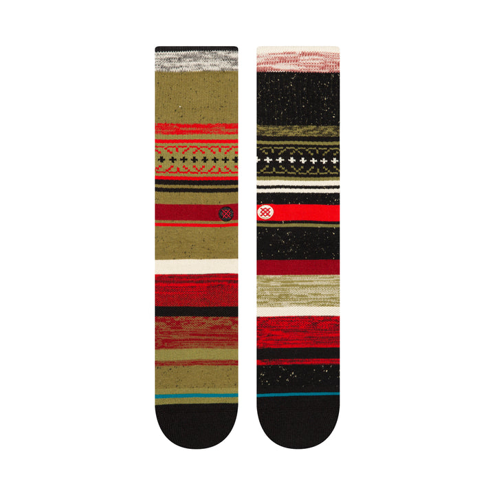Stance "Merry Merry" Combed Cotton Blend Crew Socks