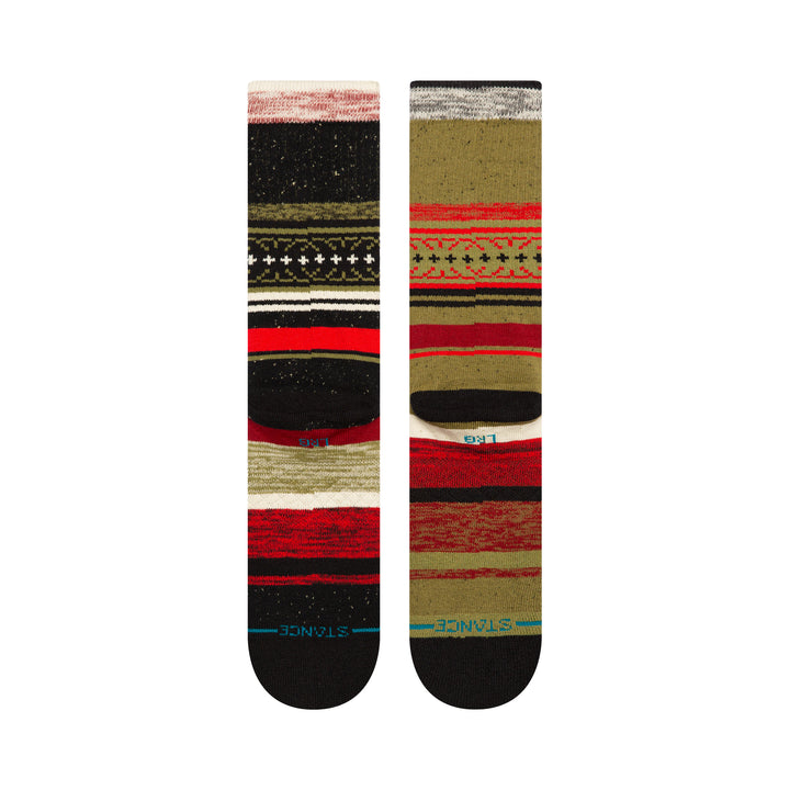 Stance "Merry Merry" Combed Cotton Blend Crew Socks