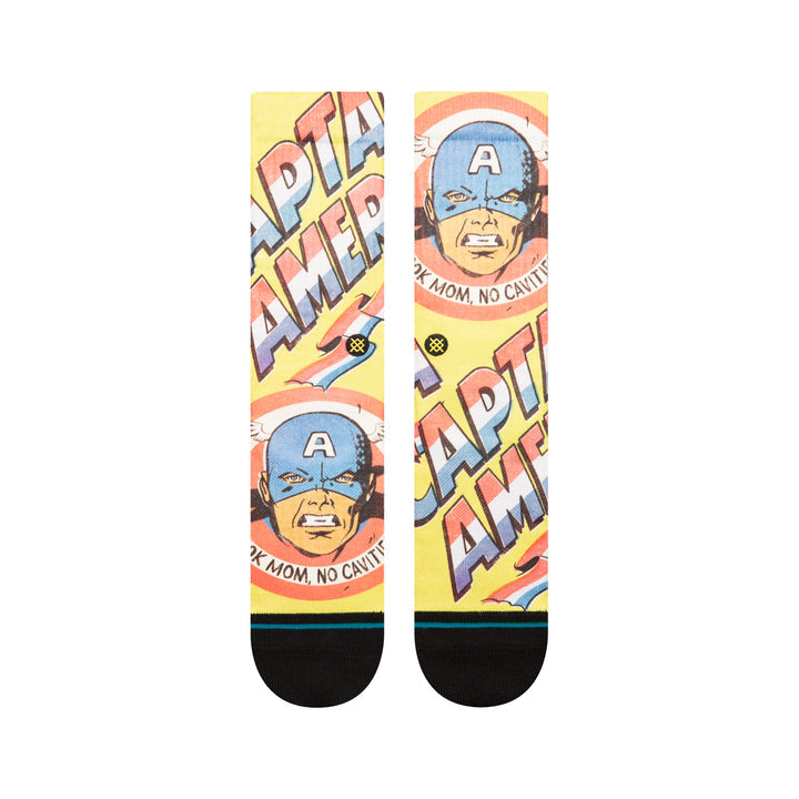 Stance x Marvel "No Cavities" Polyester Blend Crew Socks