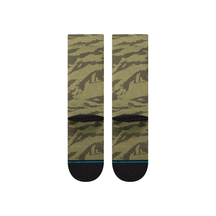 Chaussettes mi-mollet en coton peigné « Camoblend » de Stance