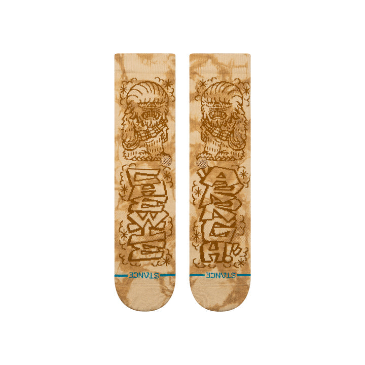 Chaussettes mi-mollet en coton peigné Stance x Star Wars par DJ Javier « DJ Chewie »