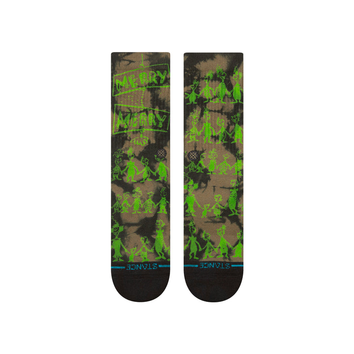 "Down In Whoville" The Grinch x Stance Casual Crew Socks