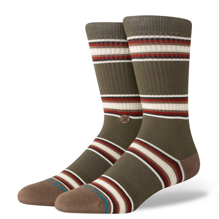 Chaussettes mi-mollet en coton peigné « Hill Top » de Stance