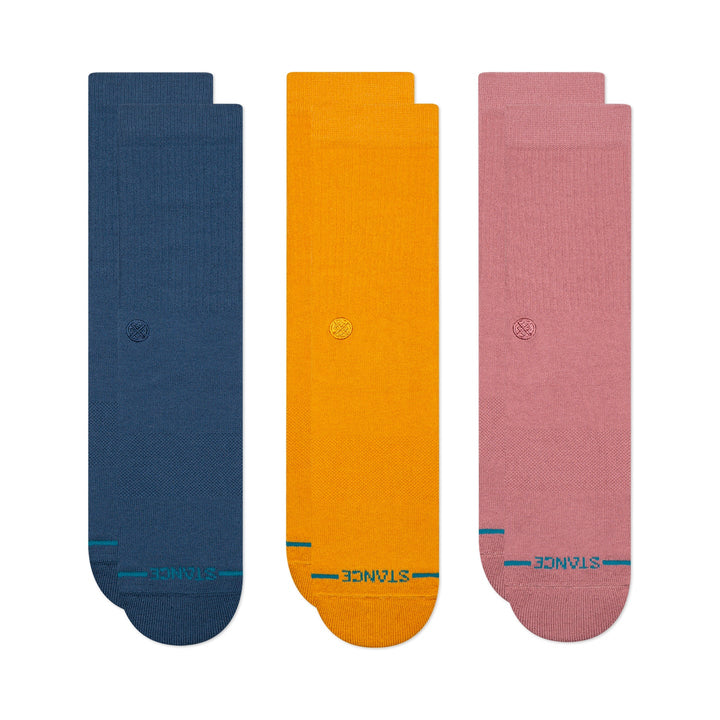 "Icon Patches Box Set" Cotton Crew Socks by Stance