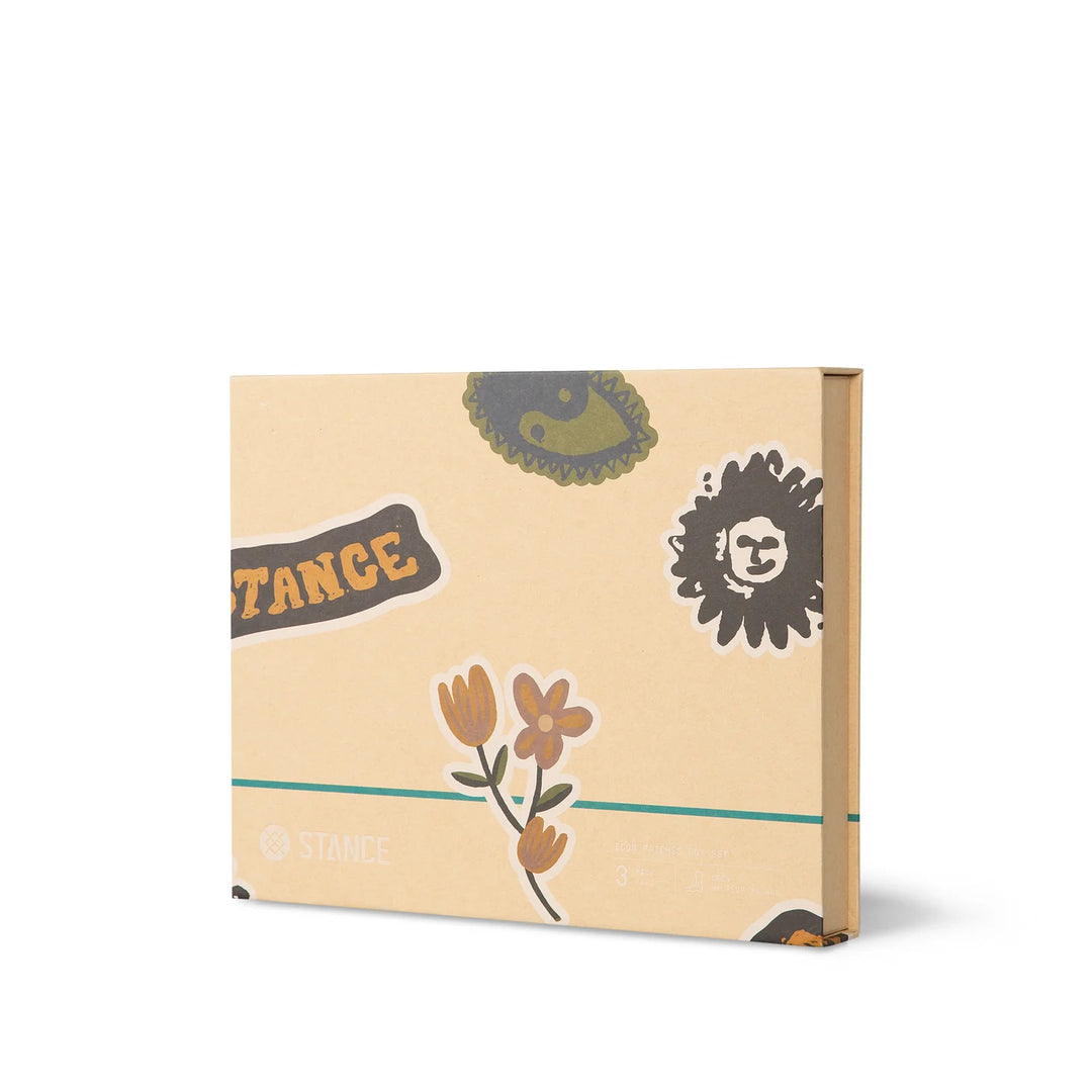 "Icon Patches Box Set" Cotton Crew Socks by Stance