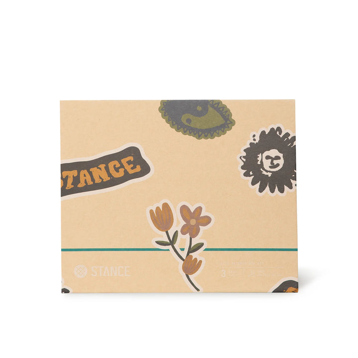 "Icon Patches Box Set" Cotton Crew Socks by Stance