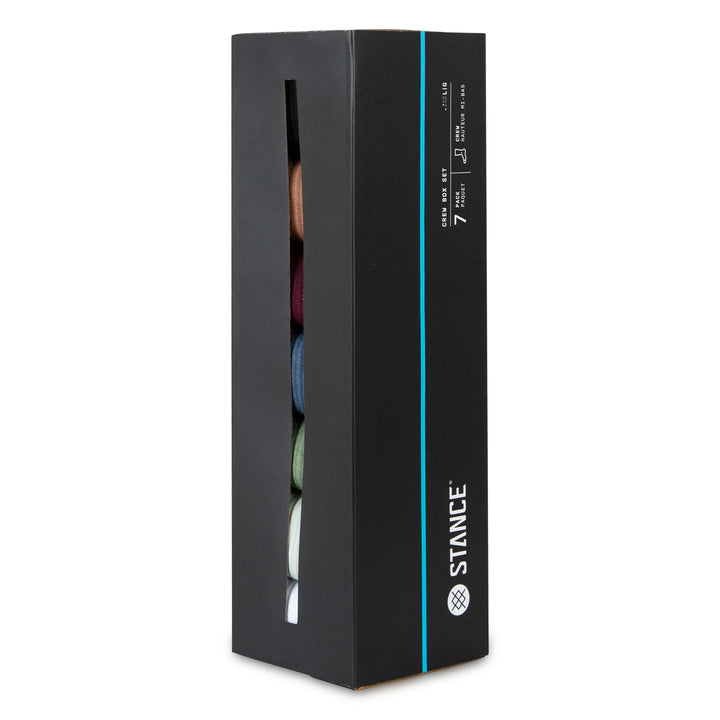 Stance "Icon 7 Days a Week Box Set" Combed Cotton Crew Socks