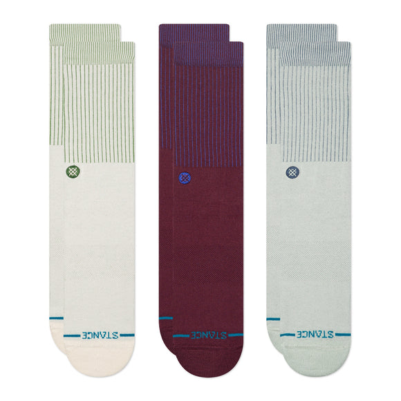 Stance "Icon Pop 3 Pack" Combed Cotton Crew Socks