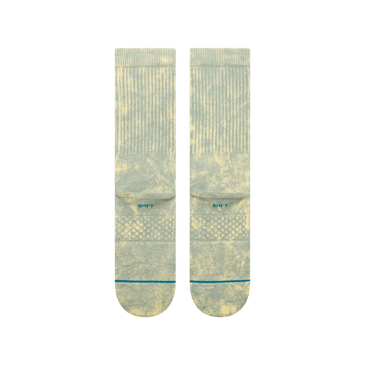 "Icon Wash" Combed Cotton Blend Crew Socks by Stance