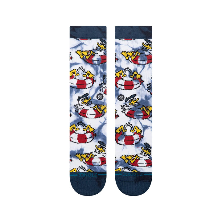"Lazy Duck" Combed Cotton Blend Crew Socks by Stance