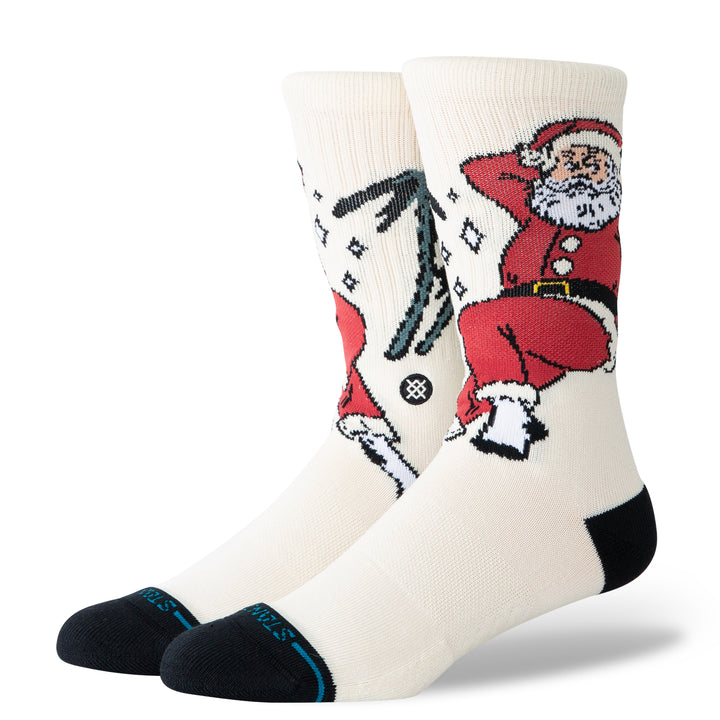 "Northern Exposure" Combed Cotton Blend Crew Socks by Stance